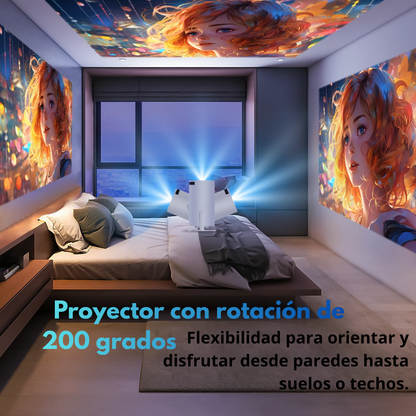 CineMax™ Proyector 8K Portátil Smart.